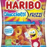 Haribo Ciucciotti Frizzi, Caramelle Gommose Frizzanti - 100gr