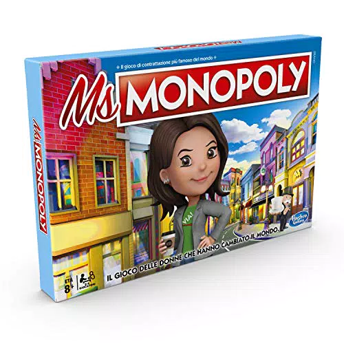 Hasbro Monopoly - Ms. Monopoly Gioco in Scatola, Colore Multicolore