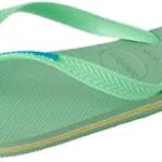 Havaianas Brasil Logo, Infradito Unisex-Adulto, Verde