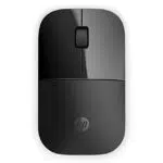 HP Mouse wireless sottile USB Z3700 nero da con sensore ottico LED blu 1200 dpi