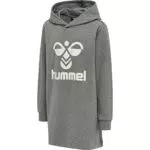 hummel Hmlmaja-Felpa con Cappuccio, Melange Medio, 128 Bambina