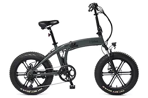 I-Bike Orso Ita99, Bicicletta Elettrica Ripiegabile Unisex Adulto
