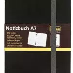 Idena 10033 - Quaderno DIN A7, a righe, carta crema