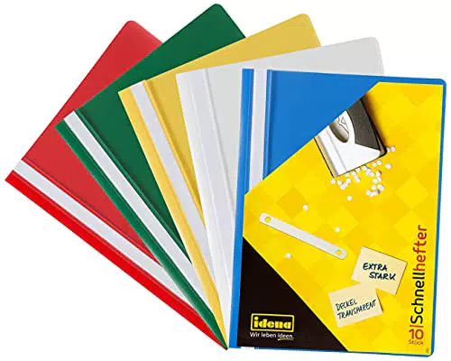 Idena 307007 - Cartella rapida per DIN A4, plastica