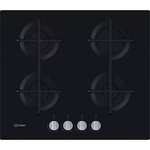 Indesit ING 61T/BK - Piano cottura da incasso, 59 cm