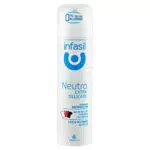 Infasil Deodorante Spray Neutro Extra Delicato, Formula Antimacchia Senza Sali di Alluminio