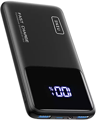 INIU Power Bank, Slimmest Fast Charge Powerbank 10000mAh