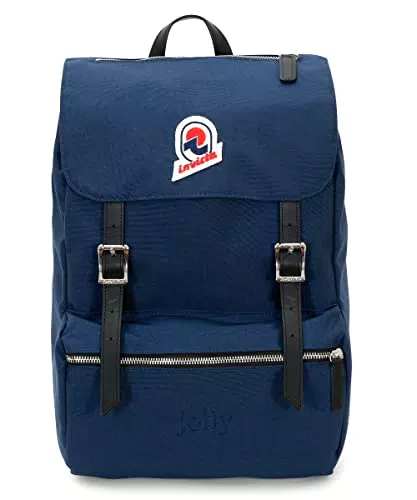 Invicta Zaino Jolly Heritage, Blu, Ufficio, Viaggio e Tempo Libero