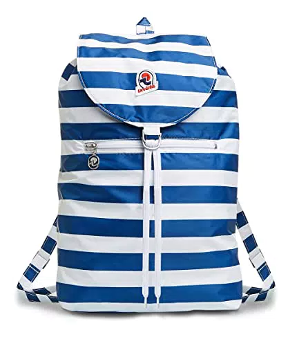 Invicta Zaino - MINISAC NEXT - Richiudibile e Tascabile - Viaggio & Tempo Libero - Zainetto Uomo/Donna a Righe - ICONA - PACKABLE