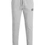 Jack And Jones Uomo New Morbida Pantaloni Sportivi Fitness Grigio Melange