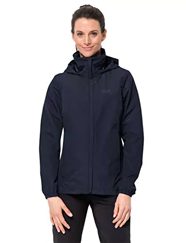 Jack Wolfskin Stormy Point Jacket W, Giacca Resistente alle intemperie. Donna