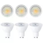 Jenyolon Confezione da 6 lampadine a LED GU10, 6 W, 220-240 V