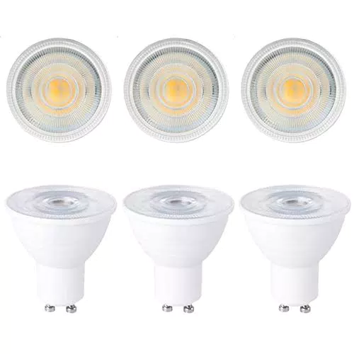 Jenyolon Confezione da 6 lampadine a LED GU10, 6 W, 220-240 V