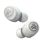 JLab Go Air Auricolari Wireless con custodia di ricarica USB, Bianco