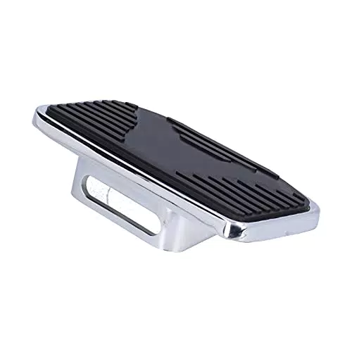 KIMISS Pedana Larga per Moto, Pedane Regolabili per Pedana Posteriore/Anteriore per Passeggero con Pad in Gomma Antiscivolo e Acciaio Pesante Adatto per VTX1300 VTX1800
