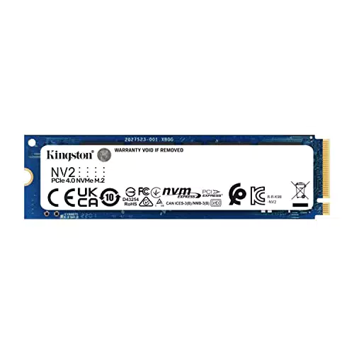 Kingston NV2 NVMe PCIe 4.0 SSD 500G M.2 2280 - SNV2S/500G