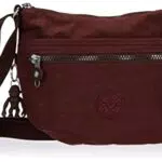 Kipling ARTO S, Borse a Tracolla, Donna, Mogano, Taglia unica