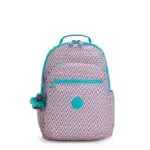 Kipling SEOUL, Zaino Unisex, Poppy Geo