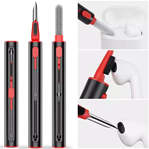 Kit Pulizia Airpods, Kit di pulizia per AirPods, Airpods Cleaning Kit compatibile con AirPods 1