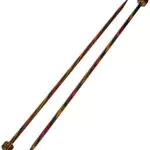 KnitPro Symfonie - Ferri diritti in legno, lunghi, 25 cm 4.5 mm
