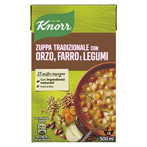 Knorr Zuppa Tradizionale, Piatti Pronti Knorr con Ingredienti Naturali