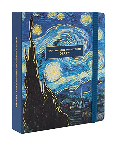 Kokonote: Agenda Settimanale 2023 Van Gogh Notte Stellata Premium Edition