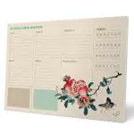 Kokonote: Planning da Tavolo A4 Japanese in spagnolo | Planner settimanale con 54 fogli a strappo