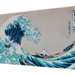 Kokonote Tappetino mouse XXL Japanese Art, Con base in gomma antiscivolo e con rifiniture di alta qualitá