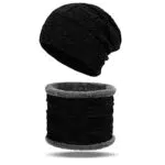 KQueenStar Cappelli Invernali con Sciarpa in mglia 2 Pezzi