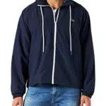 Lacoste Bh0540 Parka & Giubbotti, Marina, Small-Medium Uomo