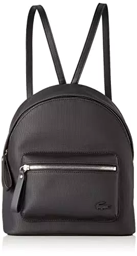 Lacoste NF3946DB, Zaino Donna, Nero, Taglia Unica