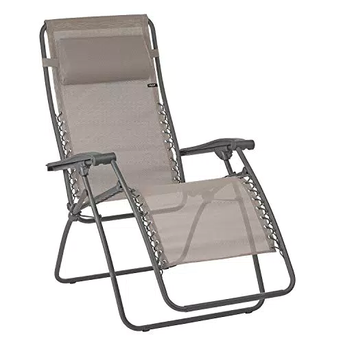 LAFUMA MOBILIER Sedia a sdraio reclinabile Relax, Pieghevole e regolabile