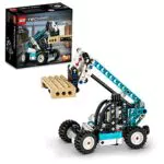 LEGO 42133 Technic Sollevatore Telescopico, Set 2in1 Camion Giocattolo e Carrello Elevatore