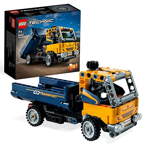 LEGO 42147 Technic Camion Ribaltabile, Idee Regalo di Natale