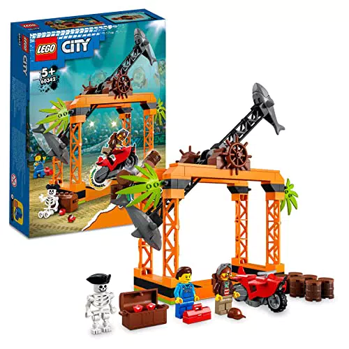 LEGO 60342 City Stuntz Sfida Acrobatica Attacco dello Squalo