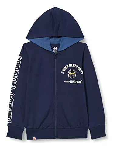LEGO Ninjago Jungen Full Zip Sweatjacke mit Kapuze M12010724 Maglione Cardigan