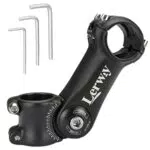 LERWAY Attacco Manubrio per Bici Accessori 0~60 ° Biciclette Gambi Manubrio Regolabile Componenti MTB per Biciclette in Lega di Alluminio