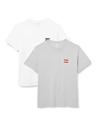 Levi's 2pk Crewneck Graphic Sportswear 2 Pack, Pantaloni Uomo