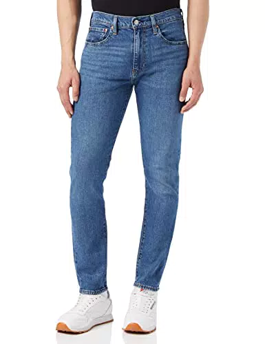 Levi's 512 Slim Taper Midtown Adv, Jeans Uomo, Dark Indigo - Flat Finish