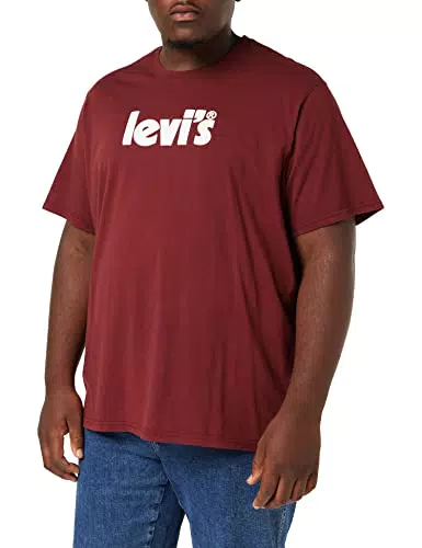 Levi's Ss Relaxed Fit Tee Core Poster Port Gra, T-shirt Uomo