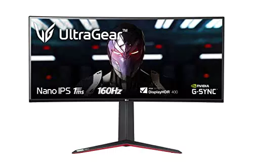 LG 34GN850 UltraGear Gaming Monitor 34" QuadHD UltraWide Curvo 21:9 LED NanoIPS 1ms HDR 400