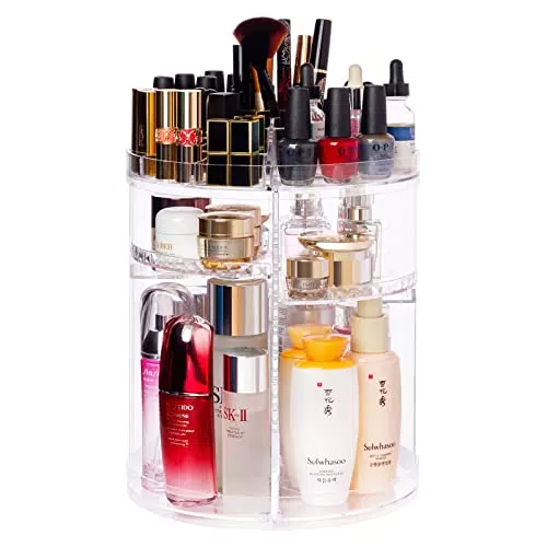 Lilebox - Organizer per Trucchi, Girevole a 360 Gradi