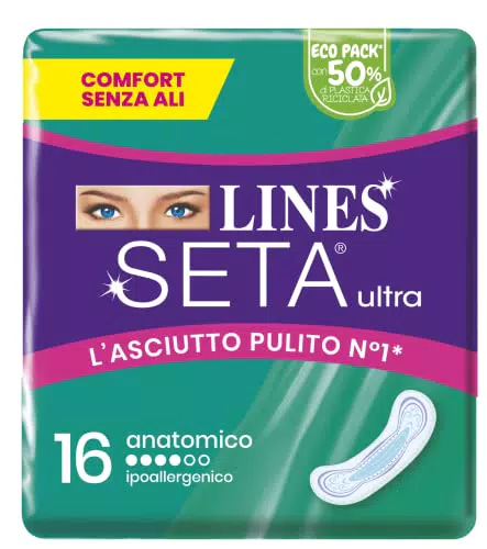 LINES SETA ULTRA ANATOMICO x16 pezzi
