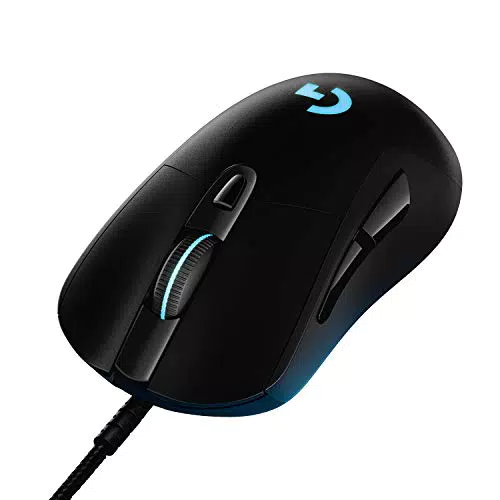 Logitech G403 Mouse Gaming, Sensore HERO 25K, LIGHTSYNC RGB