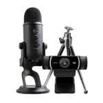 Logitech Pro Streamer Pack con microfono USB Blue Yeti e webcam HD C922 Pro - Nero