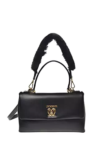 Love Moschino JC4394PP0FKO0000, Borsa A Mano Donna, Nero
