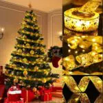 Lucine a Nastro Lucide, Luci a Nastro Natalizie da 4m 40 LED