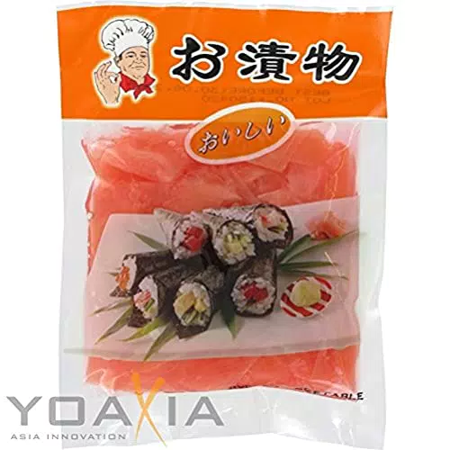 Lv Zheng Food Fette di zenzero rosso in scatola - 150 gr
