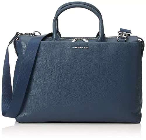 Mandarina Duck Cartella Blu 40x27x13cm