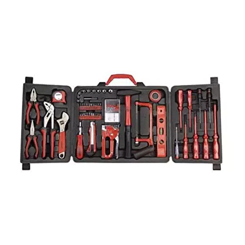 Mannesmann - M29065 - Assortimento di attrezzi per uso domestico in valigetta richiudibile